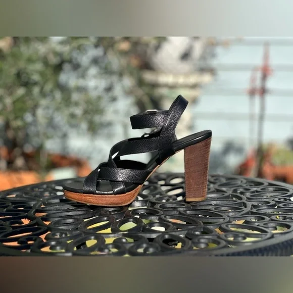 Madewell — 1937 Leather Platform Sandals - Picture 4 of 7